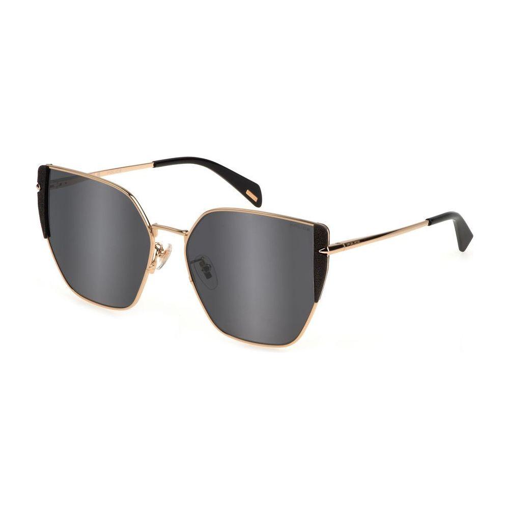 Police Multicolor Metal Sunglasses Police Dim Gray