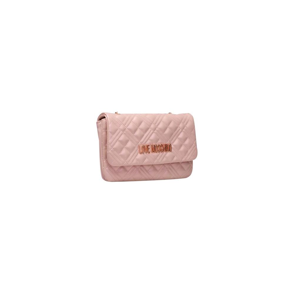 Love Moschino Multicolor Polyethylene Women Crossbody Bag Love Moschino Tan
