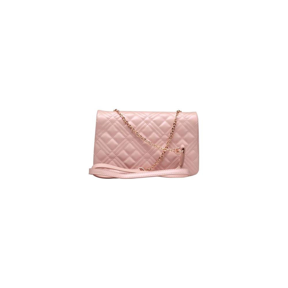 Love Moschino Multicolor Polyethylene Women Crossbody Bag Love Moschino Tan
