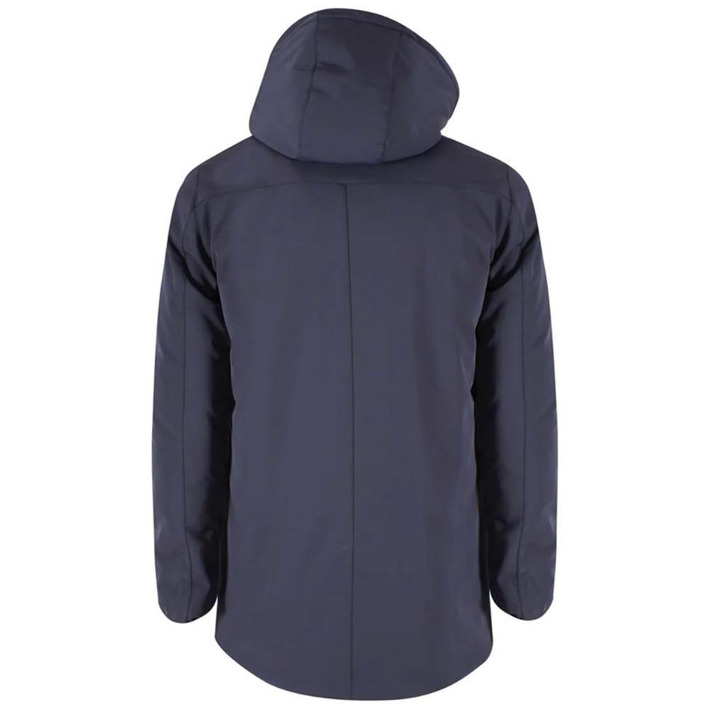 Yes Zee Blue Nylon Jacket Yes Zee Dark Slate Gray
