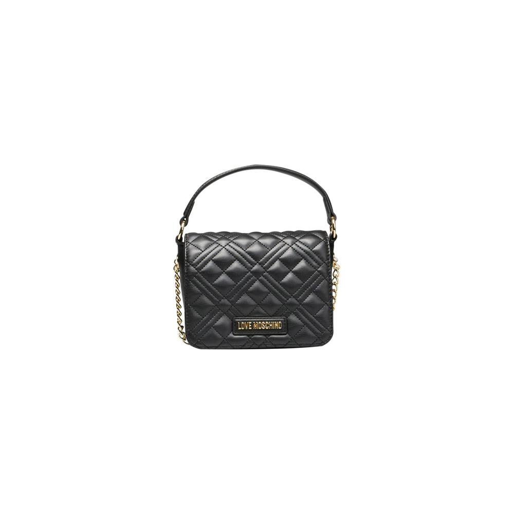Love Moschino Black Polyethylene Women Handbag Love Moschino Dark Slate Gray