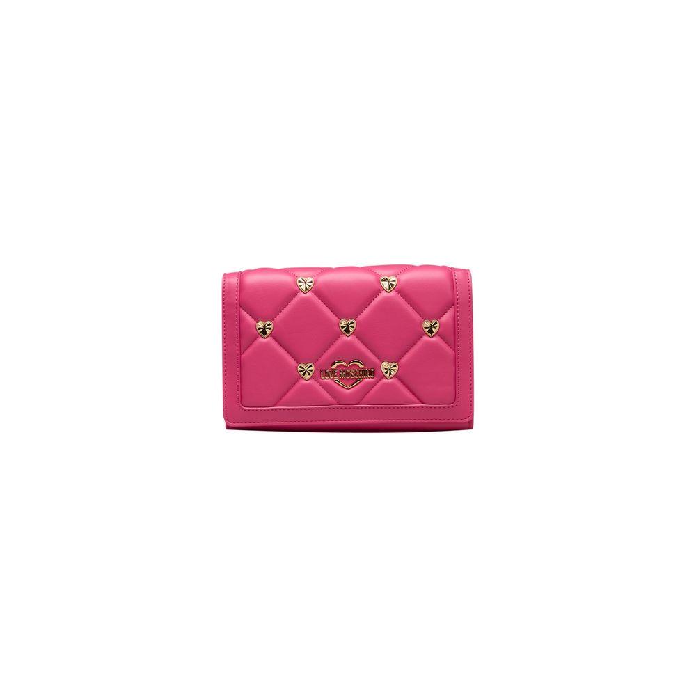 Love Moschino Multicolor Polyethylene Women Crossbody Bag Love Moschino Maroon