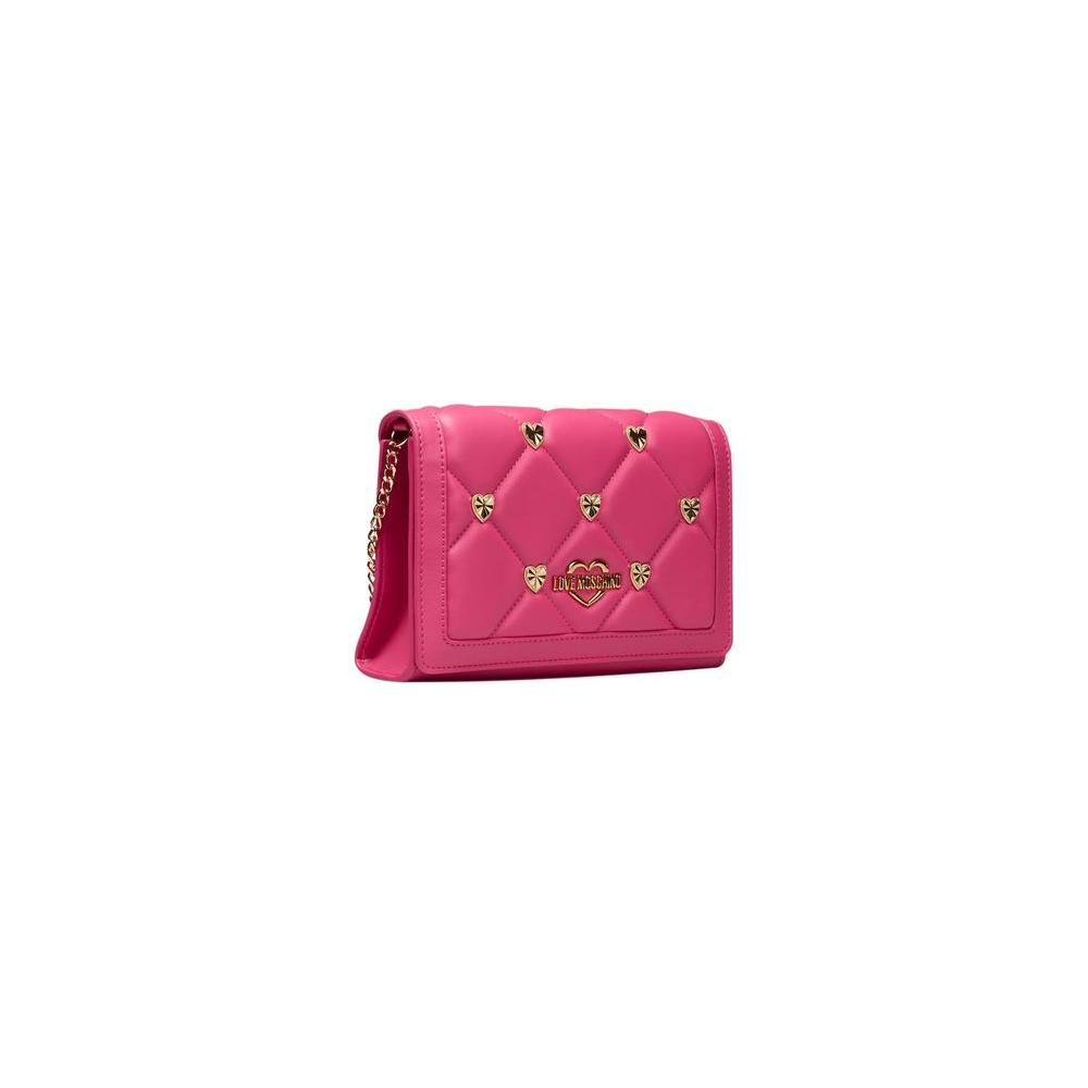Love Moschino Multicolor Polyethylene Women Crossbody Bag Love Moschino Maroon
