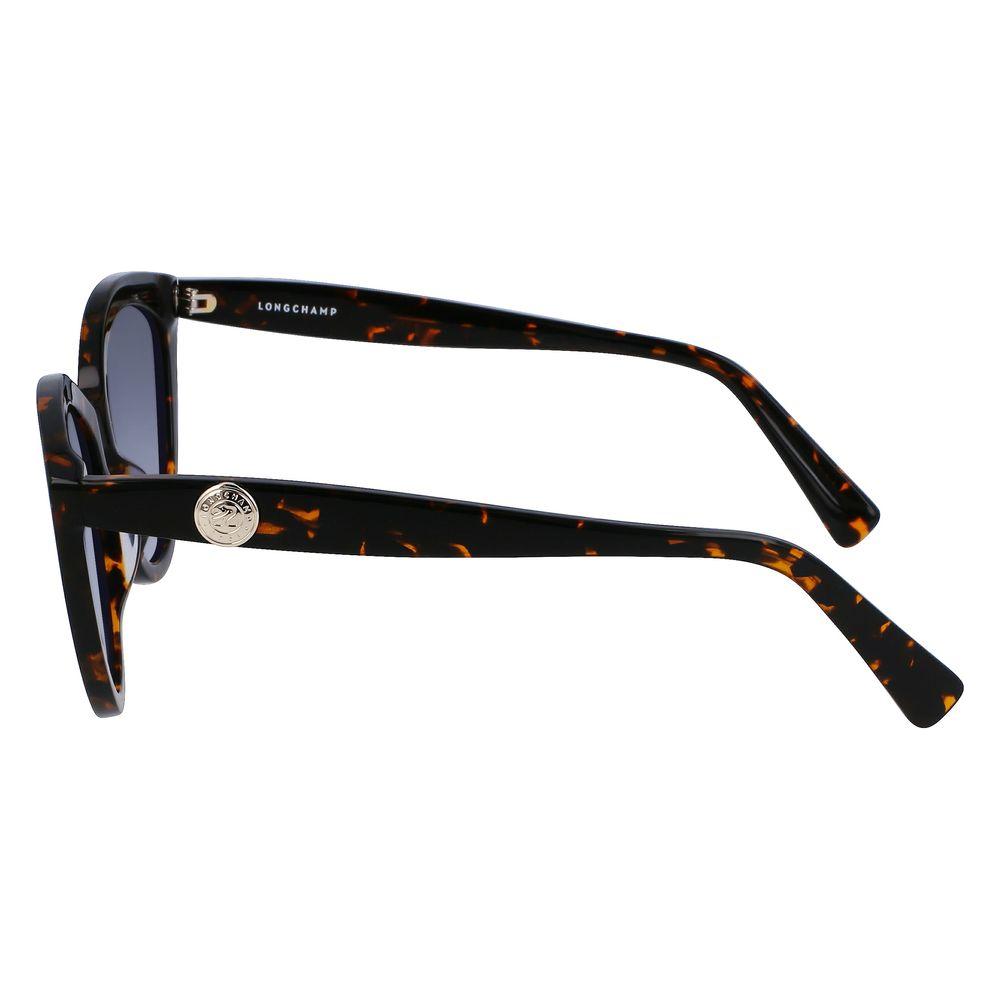 Longchamp Brown Acetate Sunglasses Longchamp Black