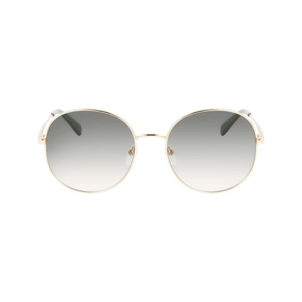 Longchamp Multicolor Metal Sunglasses Longchamp Light Gray