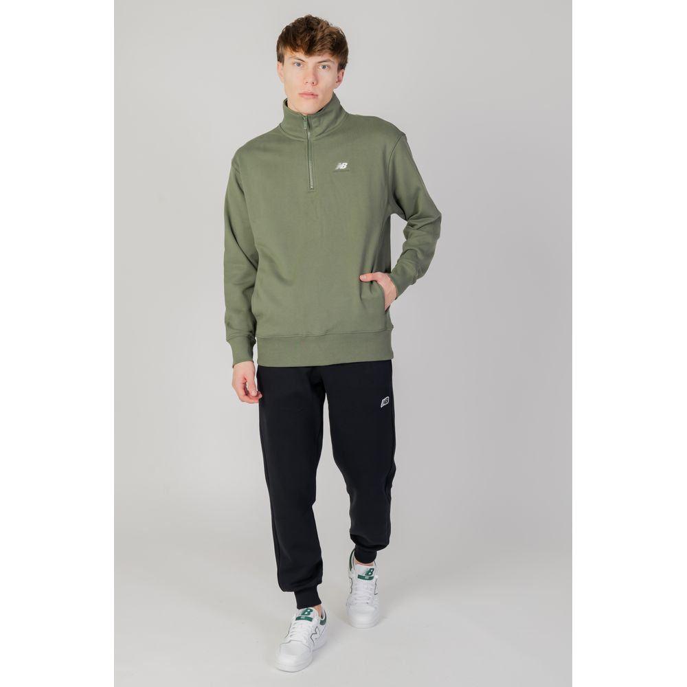 New Balance Green Cotton Sweater New Balance Gray