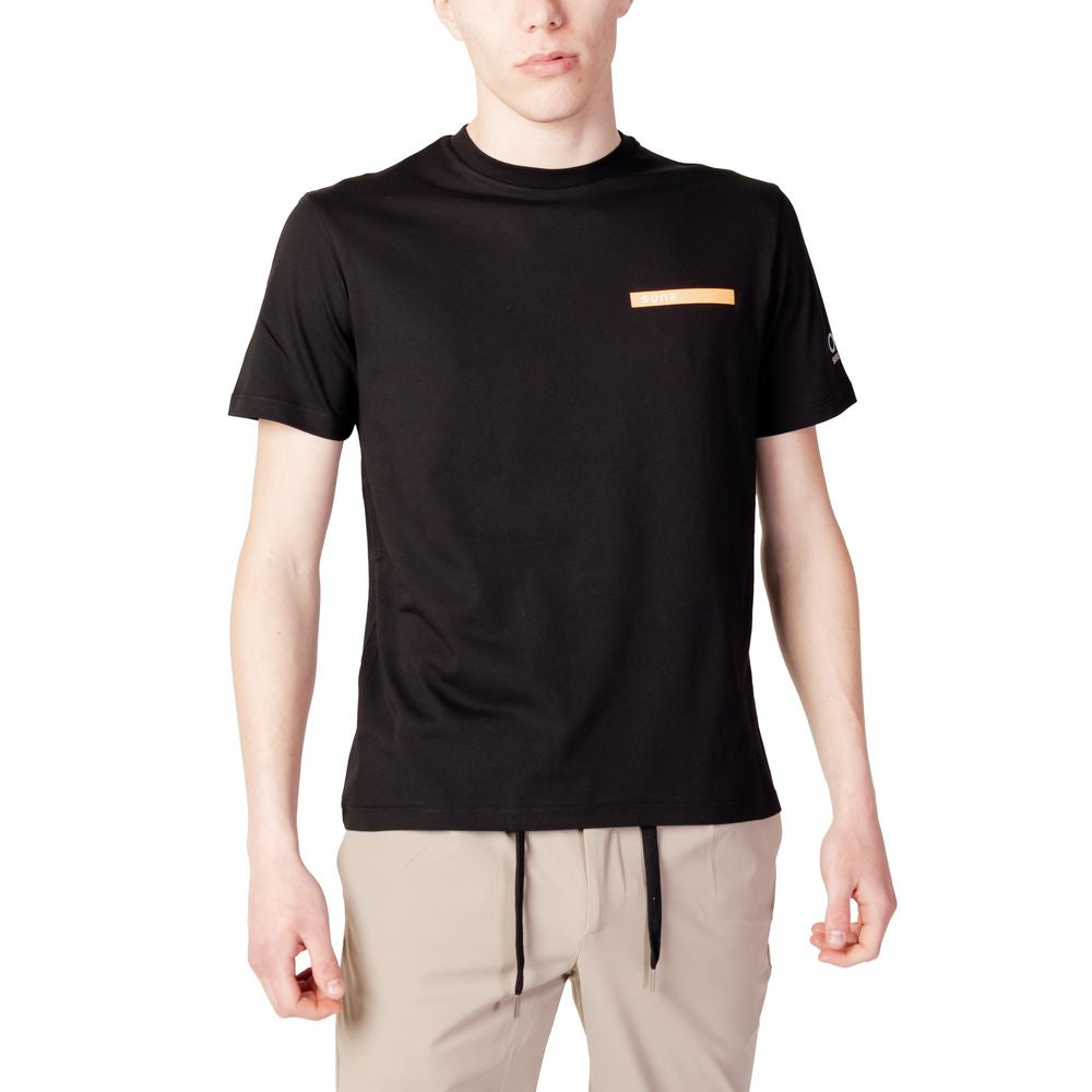 Suns Black Cotton T-Shirt Suns Gray