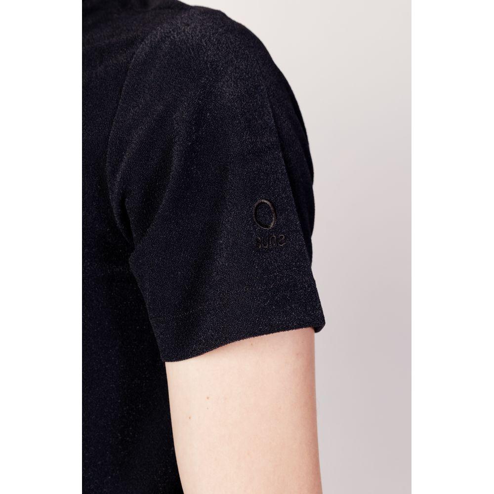 Suns Black Polyester Polo Shirt Suns Light Gray