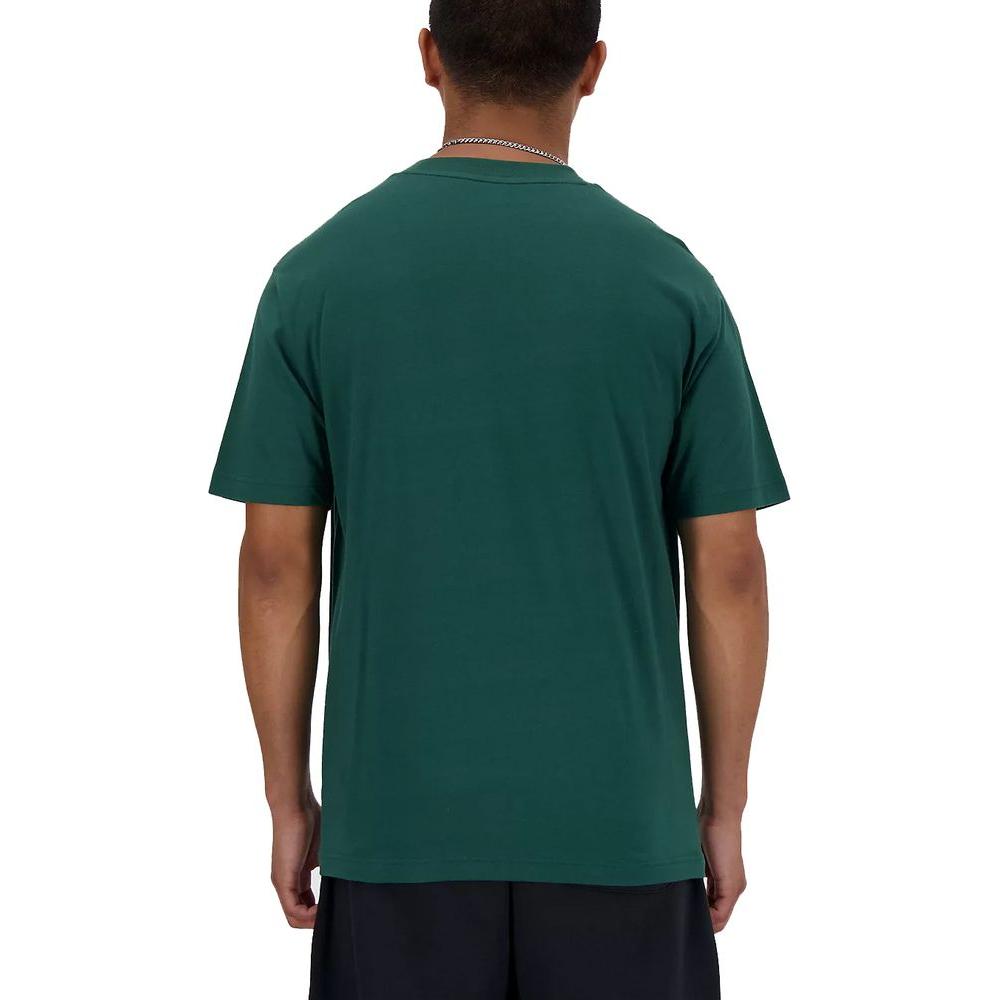 New Balance Green Cotton T-Shirt New Balance Dark Slate Gray