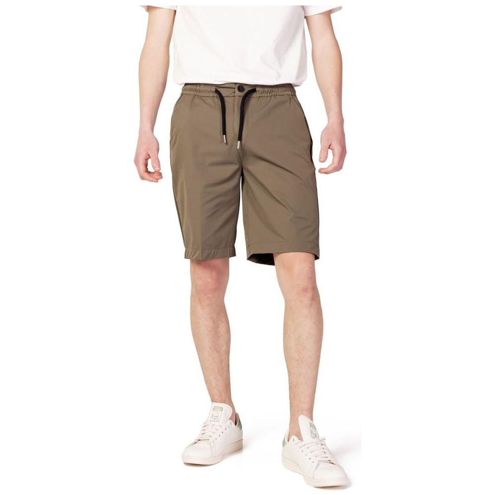 Suns Green Nylon Short Suns Rosy Brown