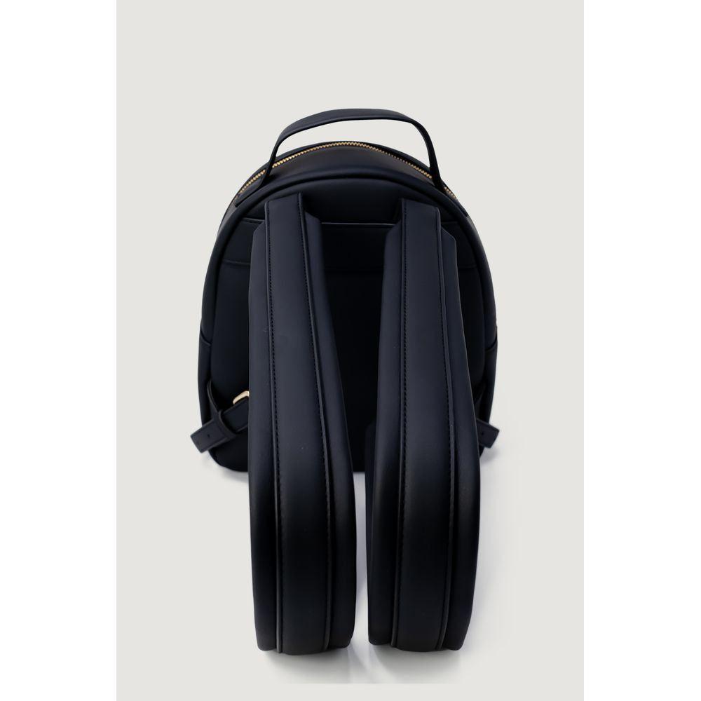 Love Moschino Black Polyethylene Backpack Love Moschino Light Gray