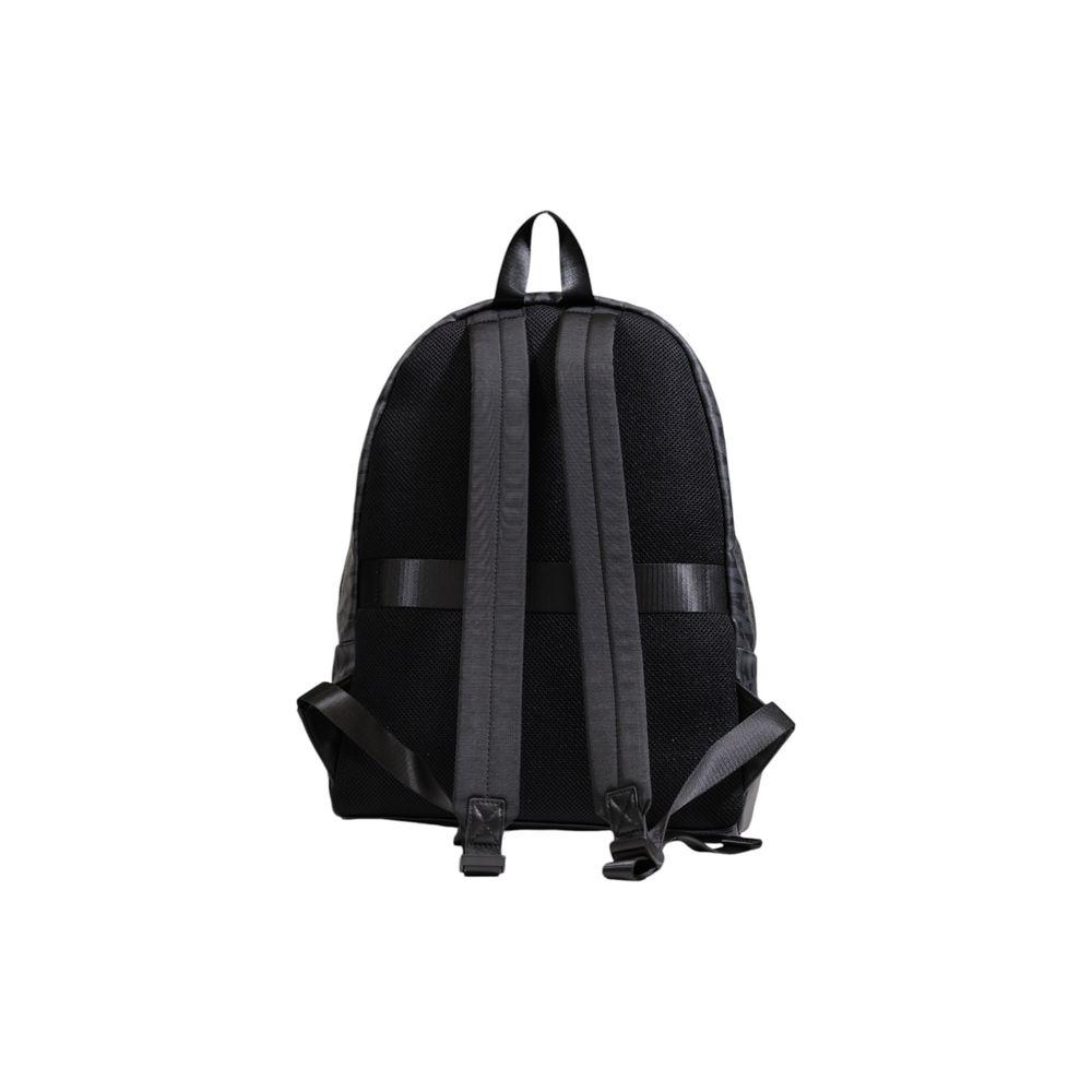 Armani Exchange Black Polyethylene Backpack Armani Exchange Dark Slate Gray