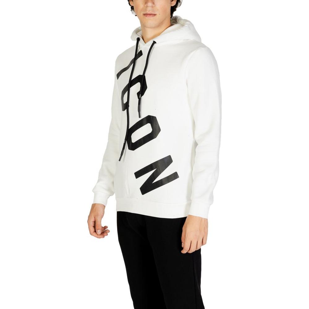 Icon White Cotton Sweater Icon Antique White