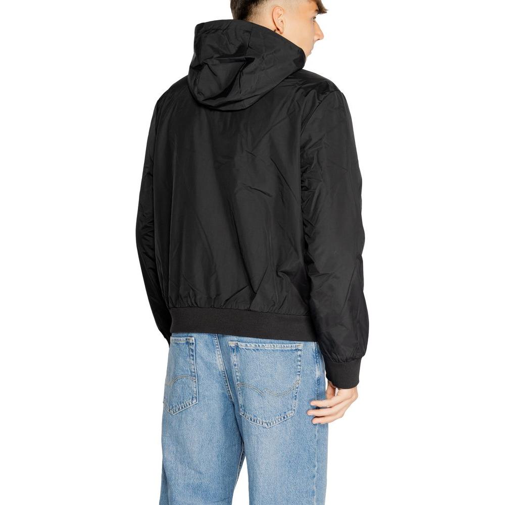 EA7 Emporio Armani Bicolor Polyamide Jacket EA7 Emporio Armani Dark Slate Gray