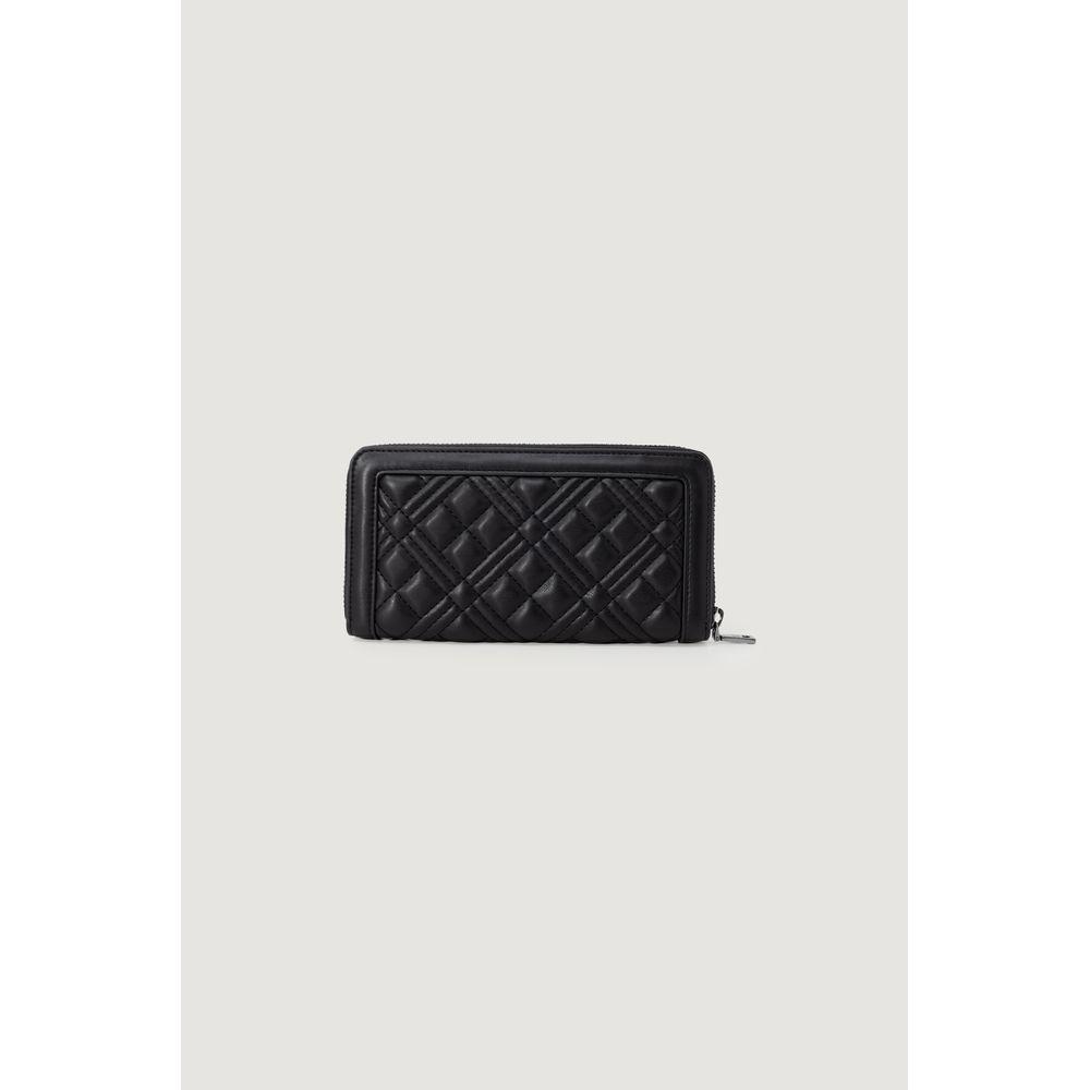 Love Moschino Black Polyethylene Wallet Love Moschino Lavender