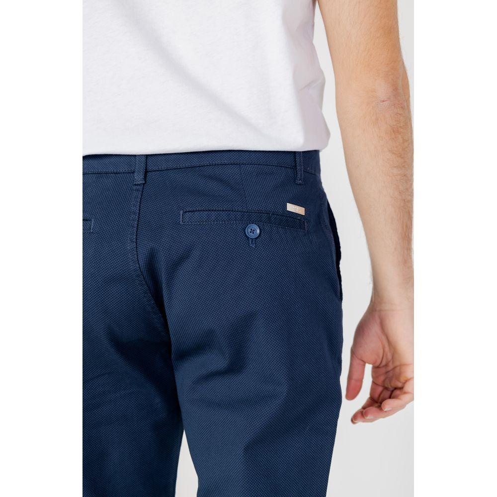 Armani Exchange Blue Cotton Jeans & Pant Armani Exchange Dark Slate Gray