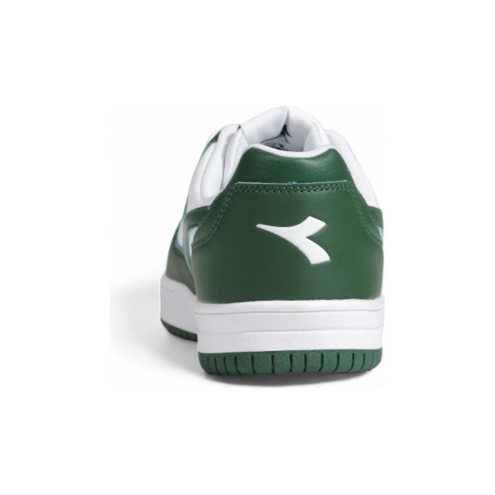 Diadora Green Artificial Leather Sneaker Diadora Light Gray
