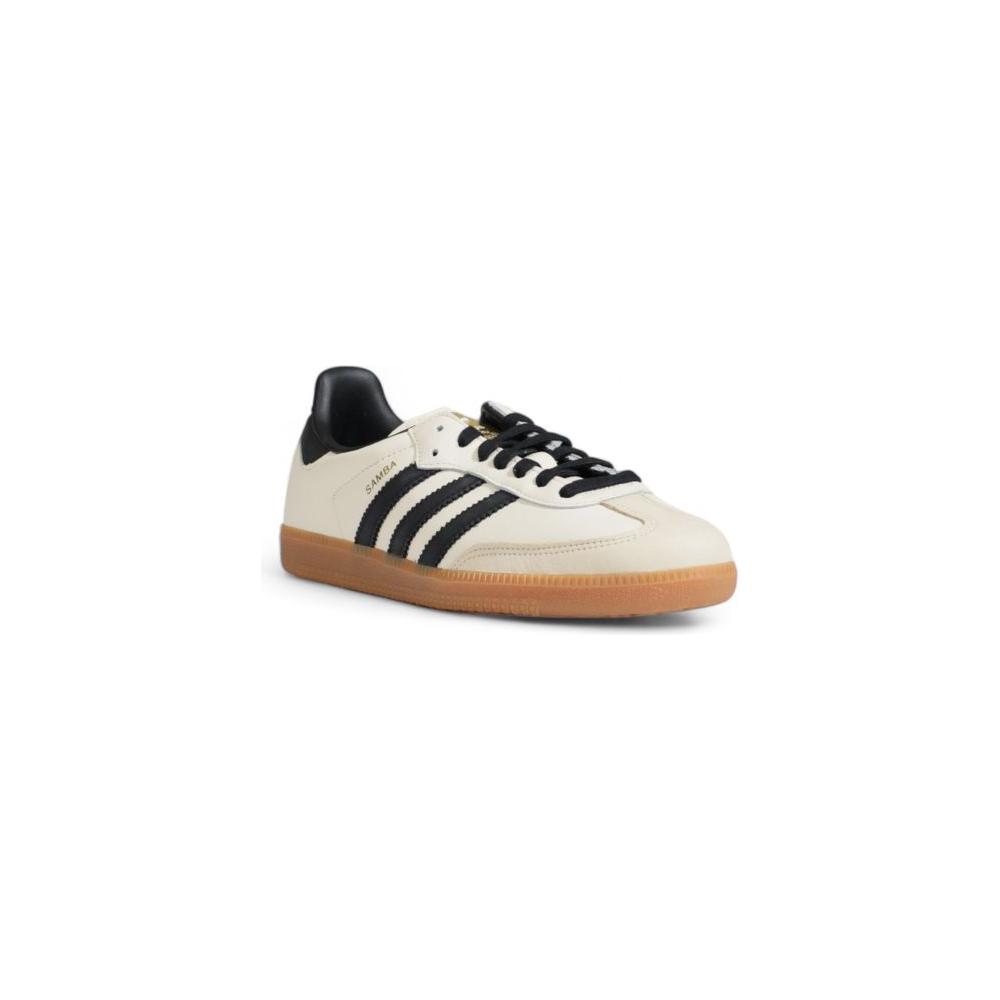 Adidas Cream Leather Sneaker Adidas Light Gray