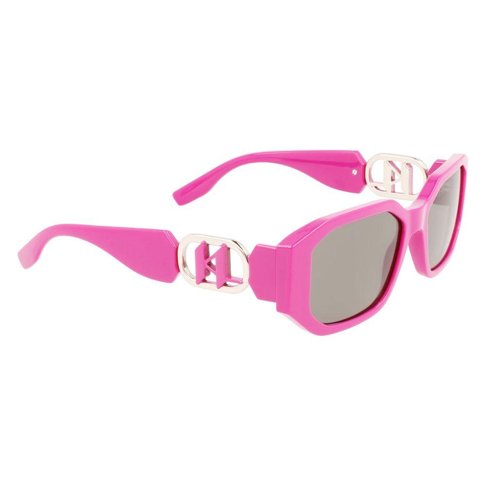 Karl Lagerfeld Multicolor Injected Sunglasses Karl Lagerfeld Pale Violet Red