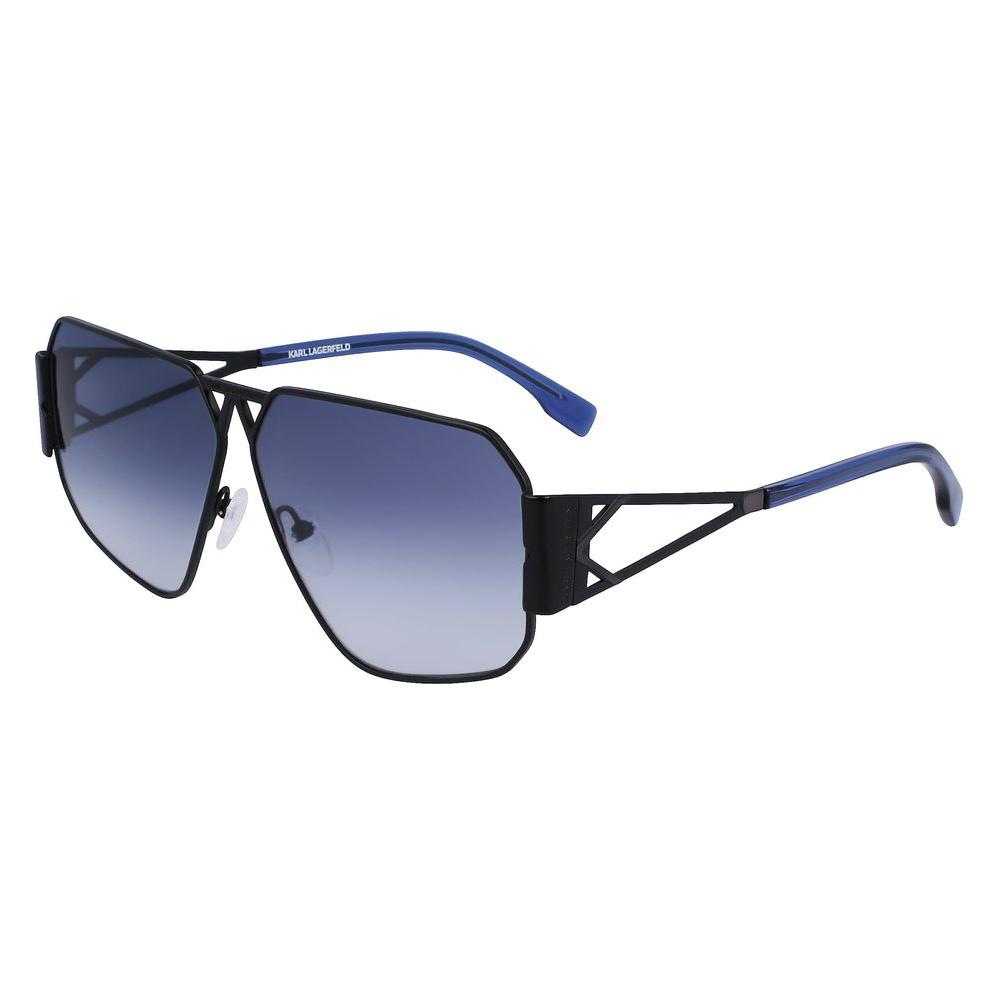 Karl Lagerfeld Black Metal Sunglasses Karl Lagerfeld Dim Gray