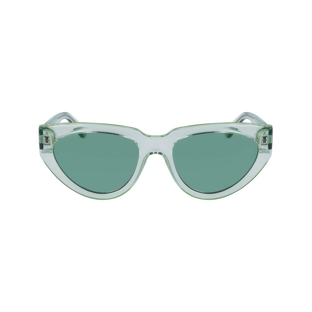 Karl Lagerfeld Green Injected Sunglasses Karl Lagerfeld Light Slate Gray