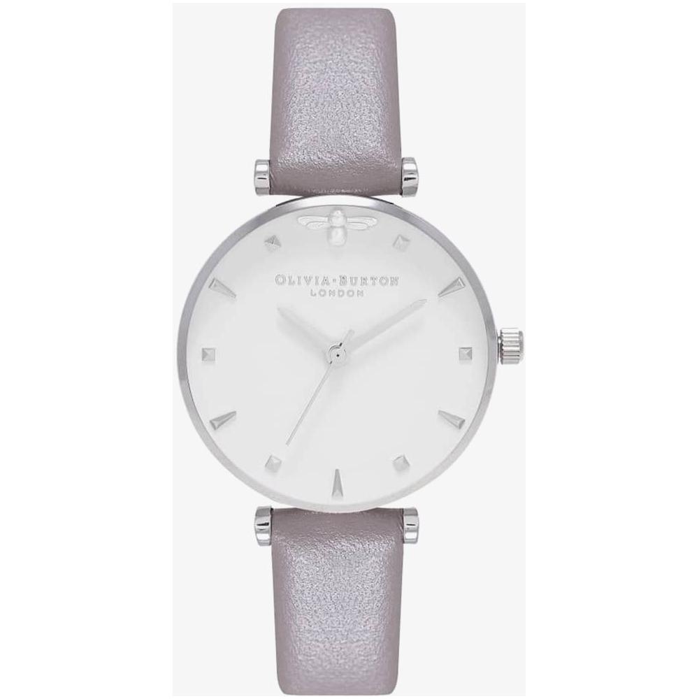 Olivia Burton Gray Synthetic Leather Watch Olivia Burton Lavender