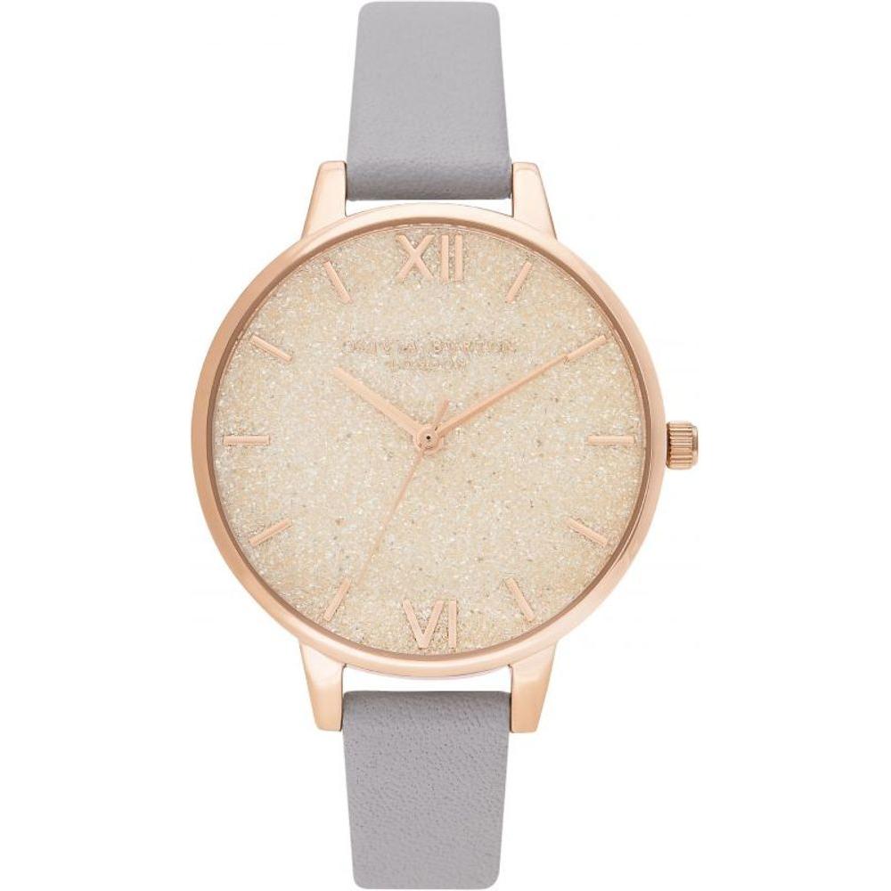 Olivia Burton Gray Synthetic Leather Watch Olivia Burton Light Gray