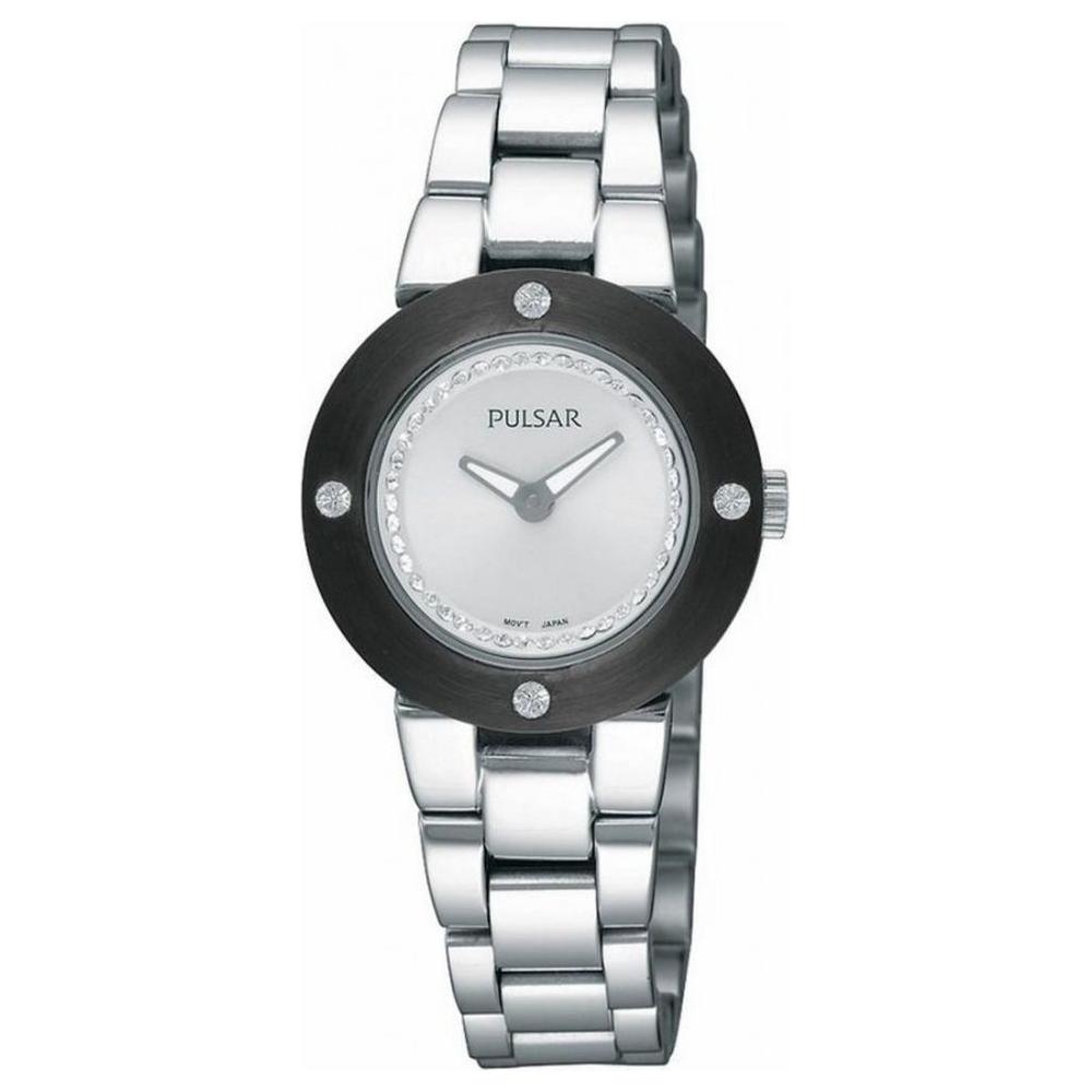 Pulsar Silver Stainless Steel Watch Pulsar Light Gray