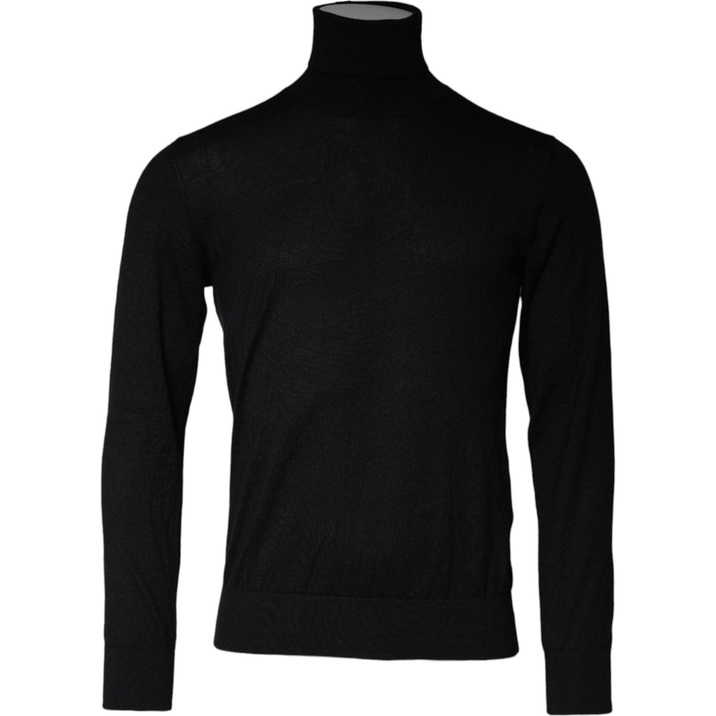 Dolce & Gabbana Black LongSleeve Turtleneck Pullover Sweater Dolce & Gabbana Black