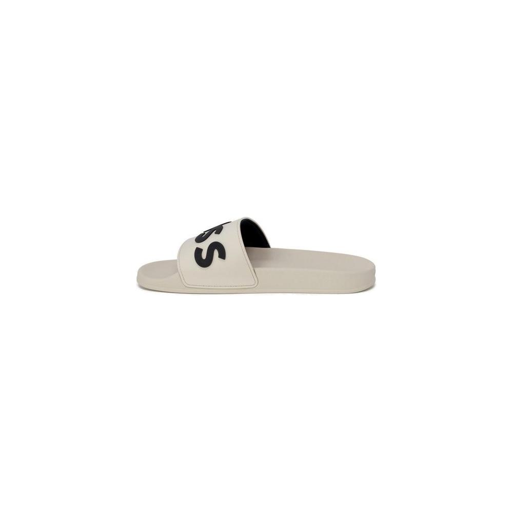 Hugo Boss White Polyethylene Sandal Hugo Boss Gray