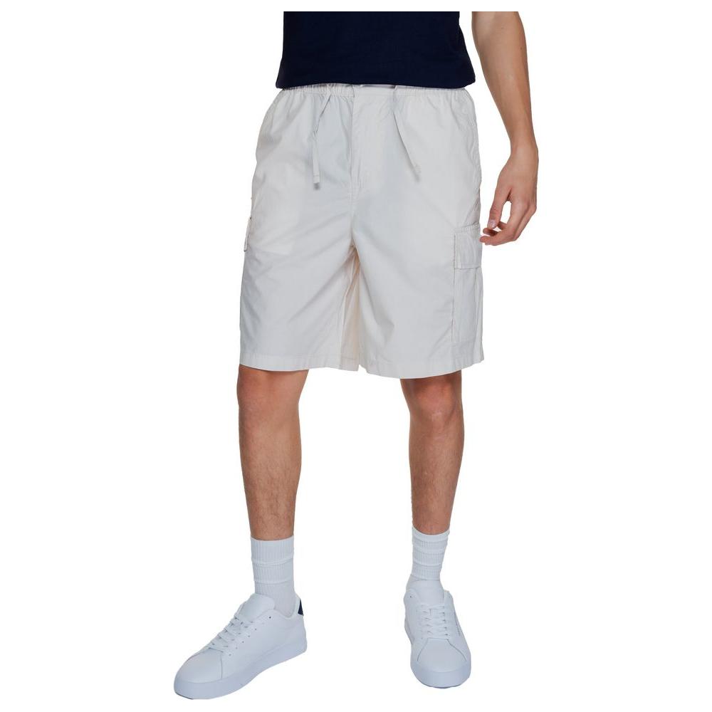 Jack Jones Beige Cotton Short Jack Jones Gray