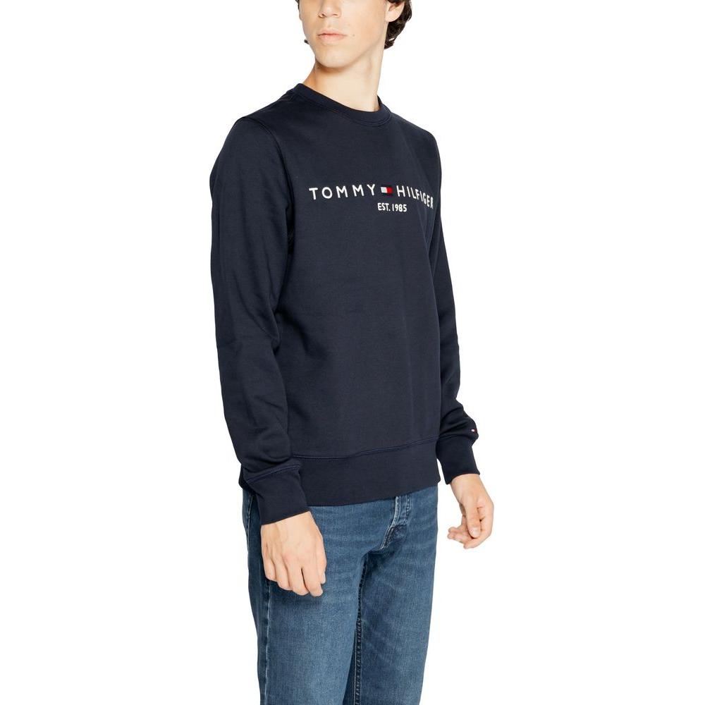 Tommy Hilfiger Blue Organic Cotton Sweater Tommy Hilfiger Dark Slate Gray