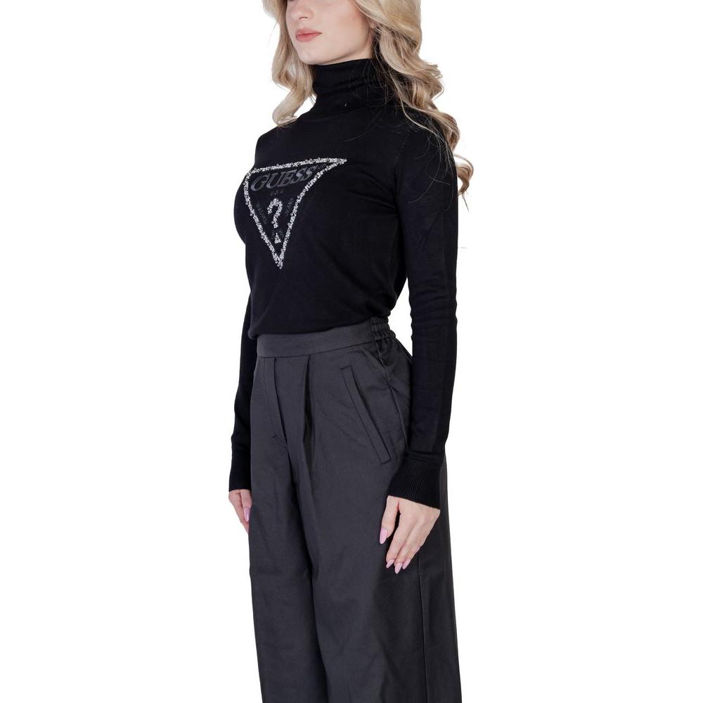 Guess Black Viscose Sweater Guess Black