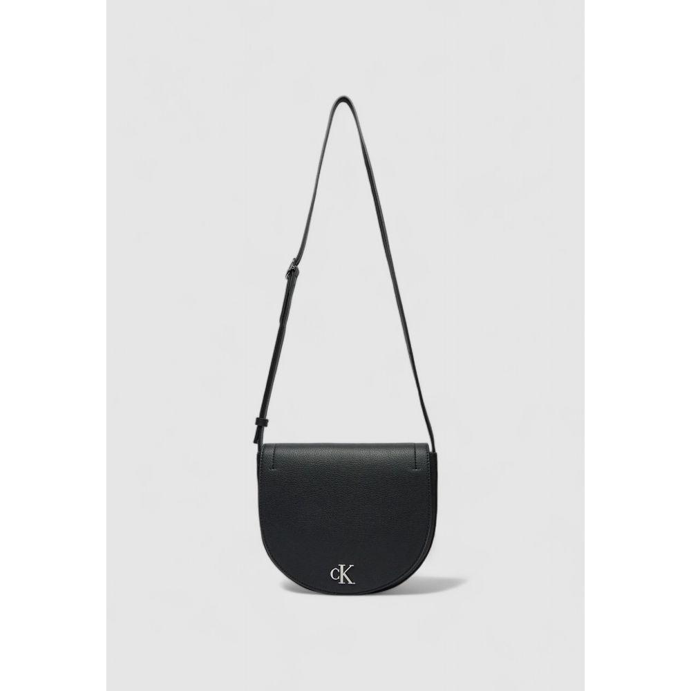 Calvin Klein Jeans Black Recycled Polyester Handbag Calvin Klein Jeans Lavender