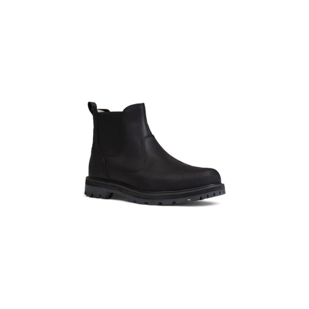 Timberland Black Nubuc Leather Boot Timberland Dark Slate Gray