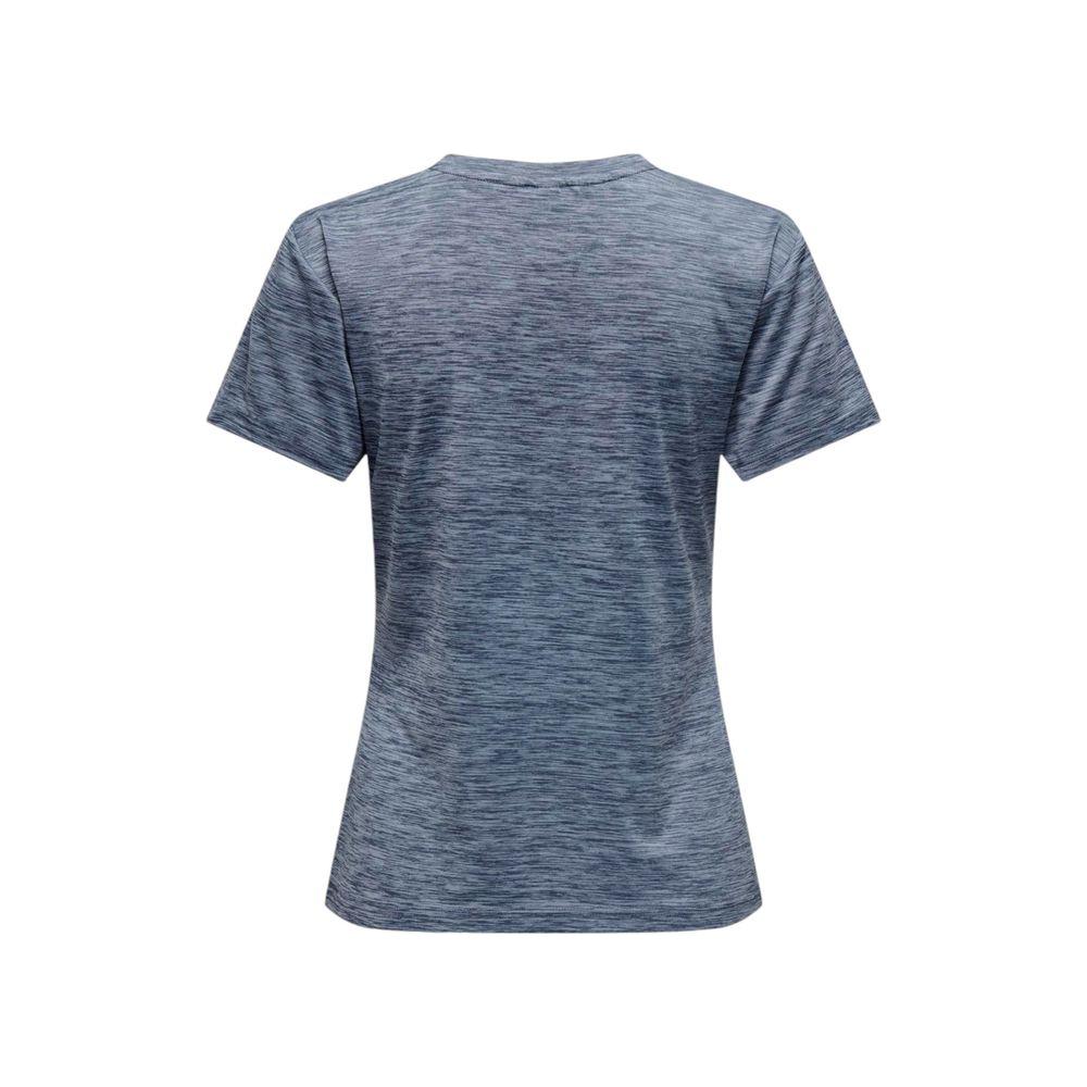 Only Blue Recycled Polyester Tops & T-Shirt Only Dim Gray