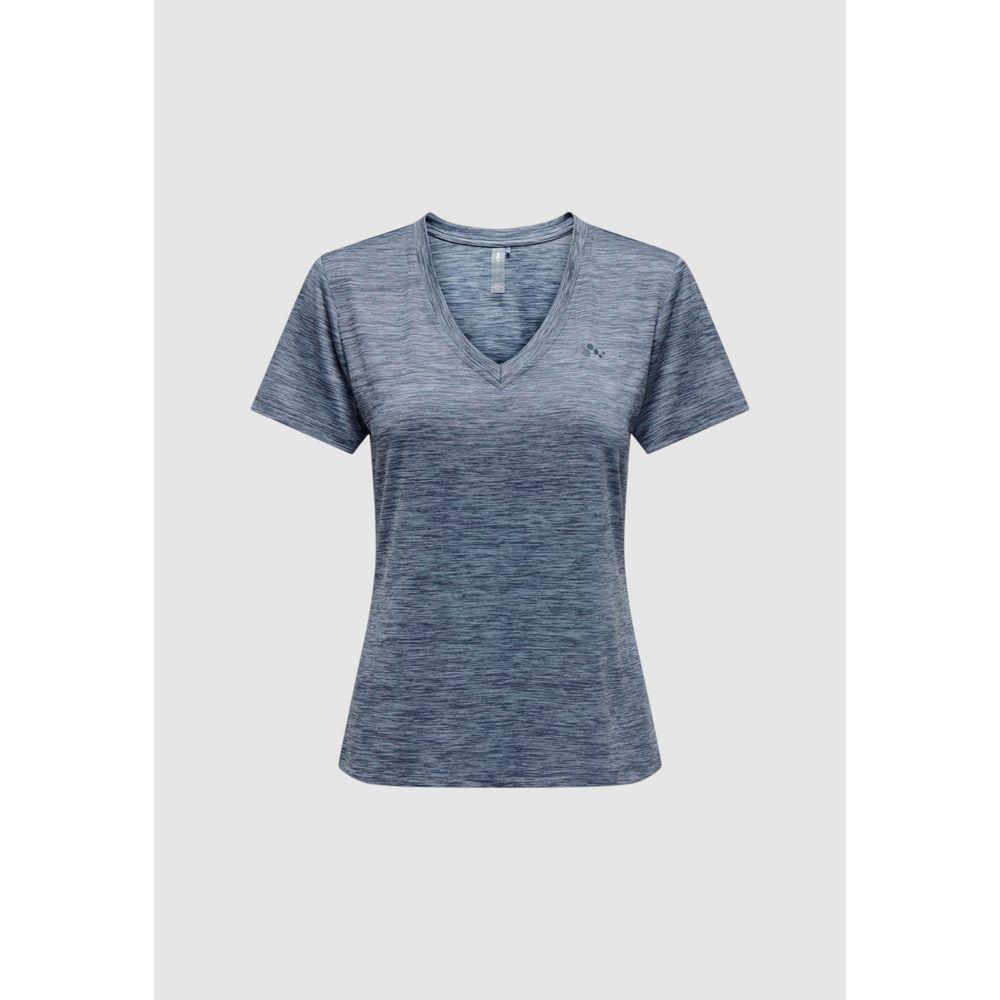 Only Blue Recycled Polyester Tops & T-Shirt Only Dim Gray
