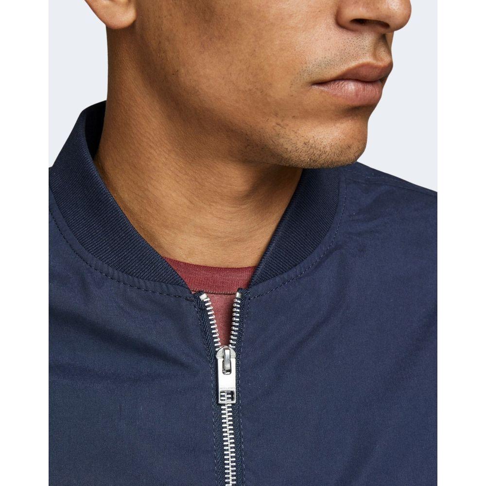 Jack Jones Blue Polyester Jacket Jack Jones Tan