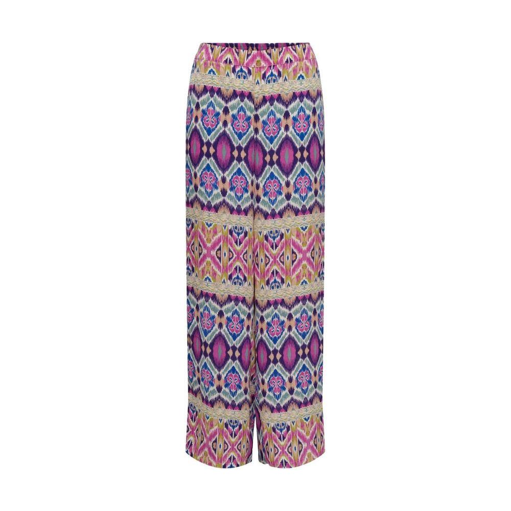 Only Multicolor Recycled Polyester Jeans & Pant Only Rosy Brown