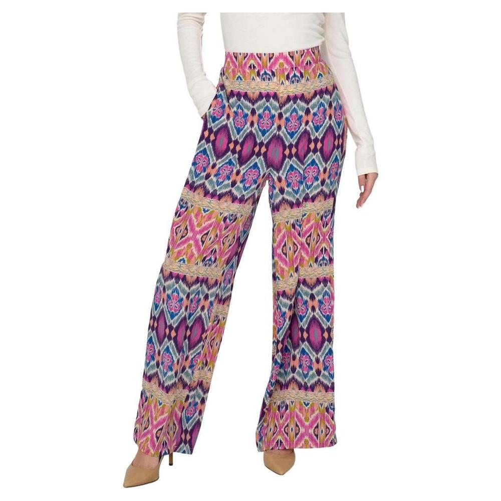 Only Multicolor Recycled Polyester Jeans & Pant Only Rosy Brown
