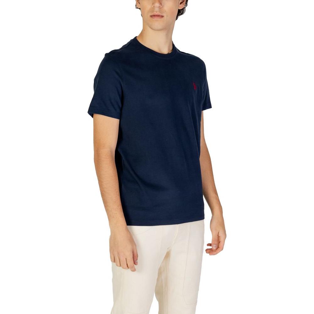 U.S. POLO ASSN. Blue Cotton T-Shirt U.S. POLO ASSN. Tan