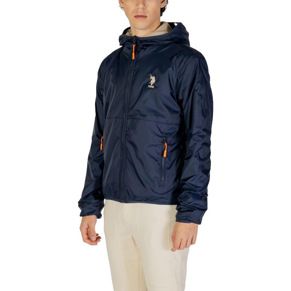 U.S. POLO ASSN. Blue Polyamide Jacket U.S. POLO ASSN. Gray