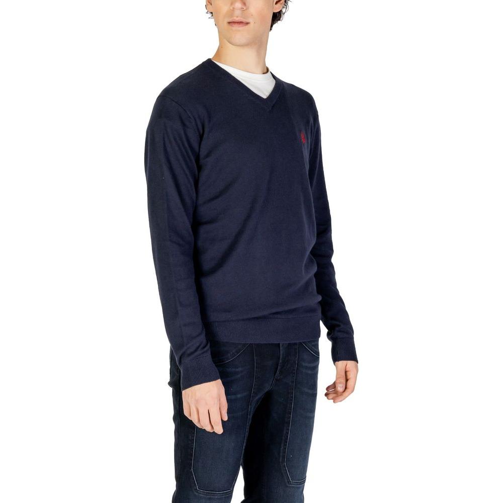 U.S. POLO ASSN. Blue Cotton Sweater U.S. POLO ASSN. Dark Slate Gray