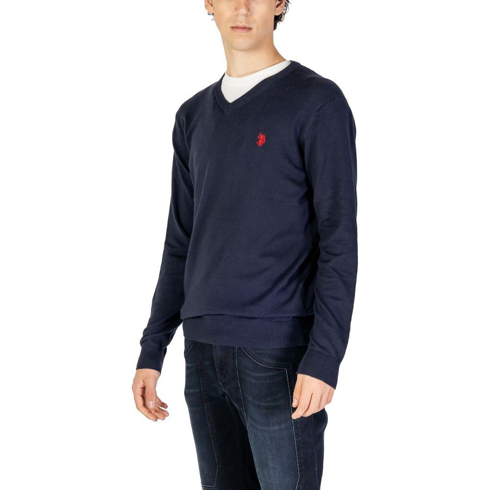 U.S. POLO ASSN. Blue Cotton Sweater U.S. POLO ASSN. Dark Slate Gray