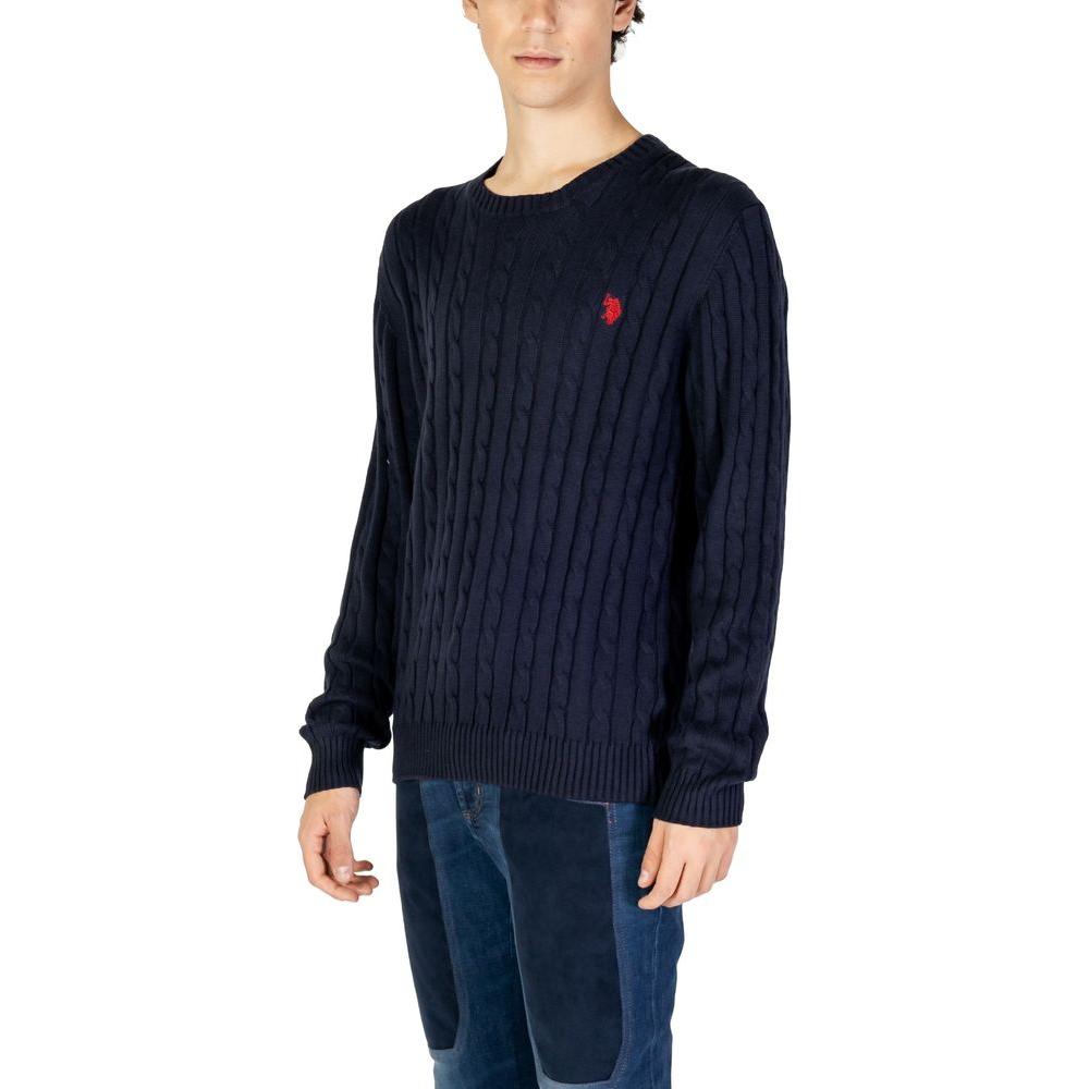 U.S. POLO ASSN. Blue Cotton Sweater U.S. POLO ASSN. Black