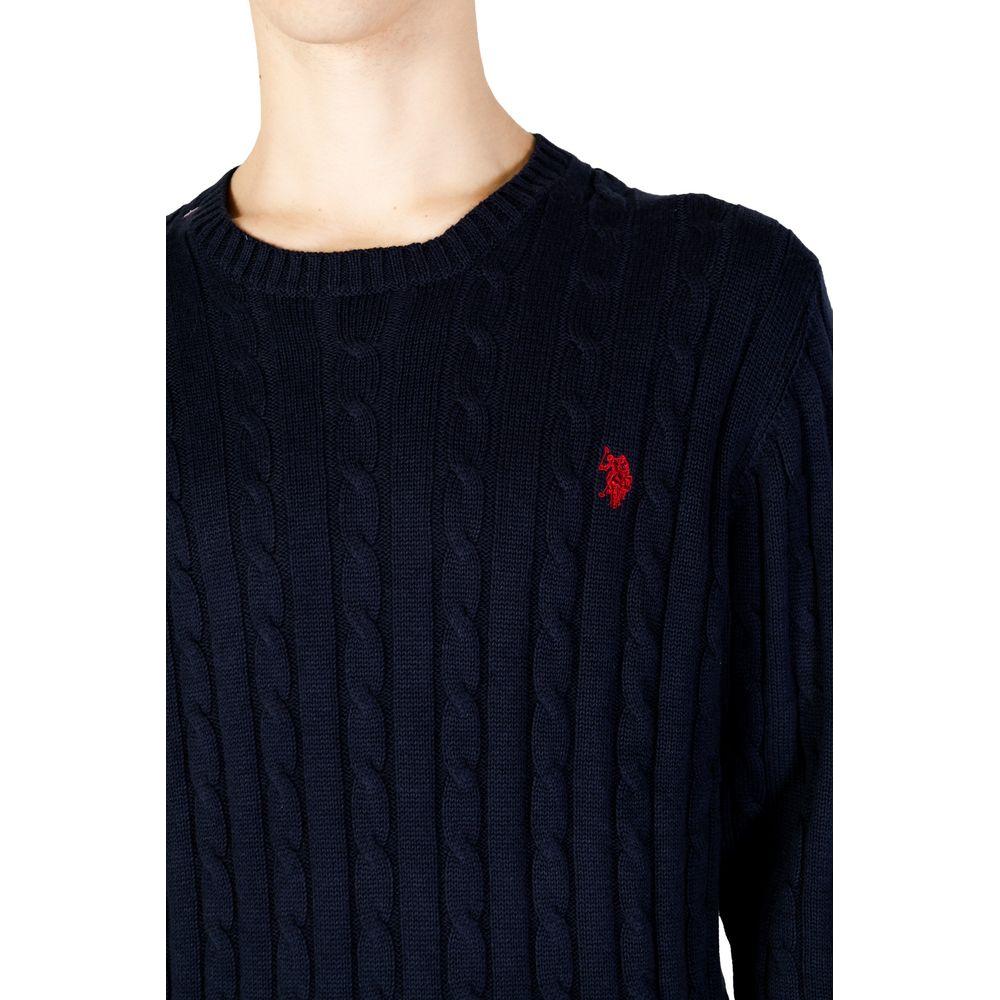 U.S. POLO ASSN. Blue Cotton Sweater U.S. POLO ASSN. Black