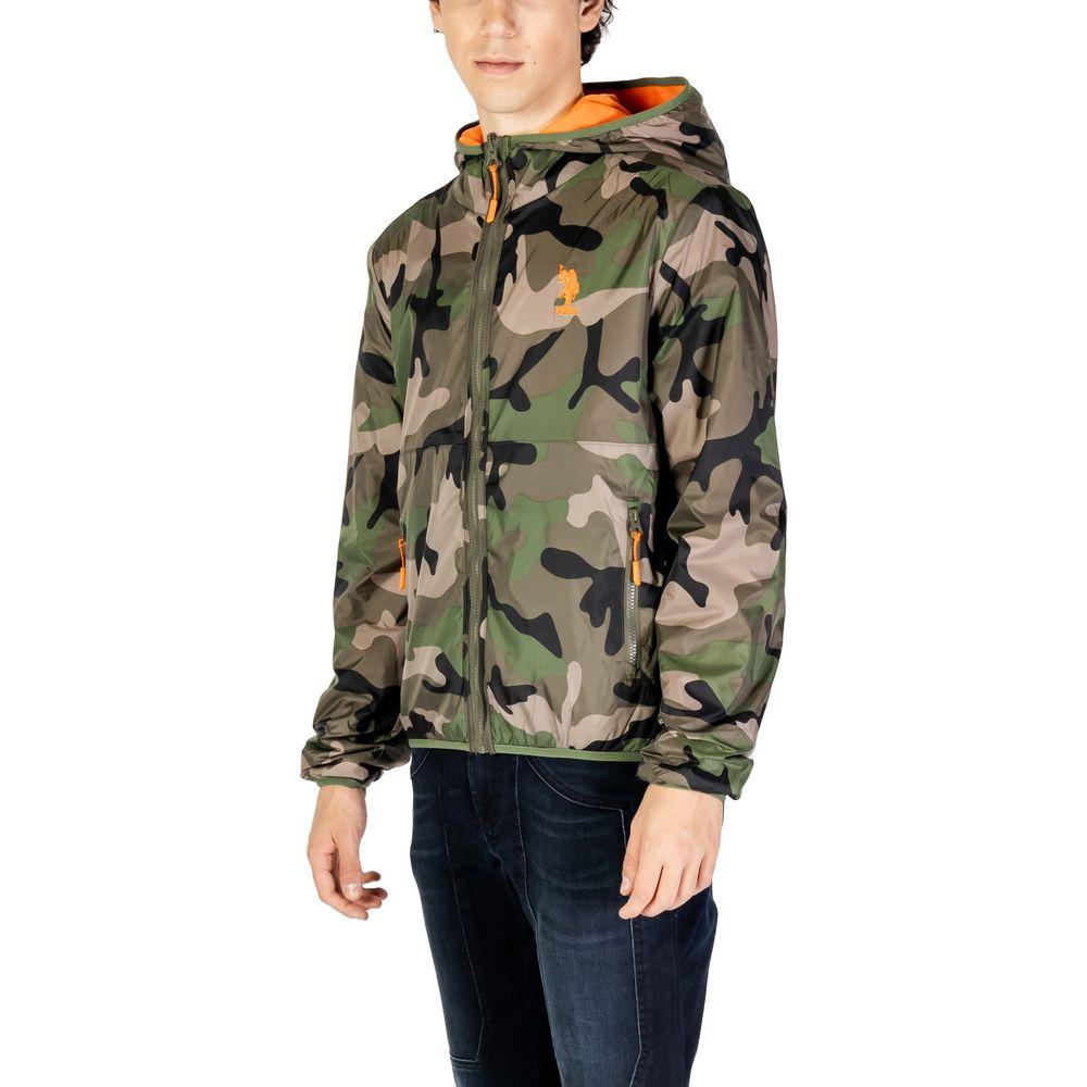 U.S. POLO ASSN. Green Polyamide Jacket U.S. POLO ASSN. Dark Slate Gray