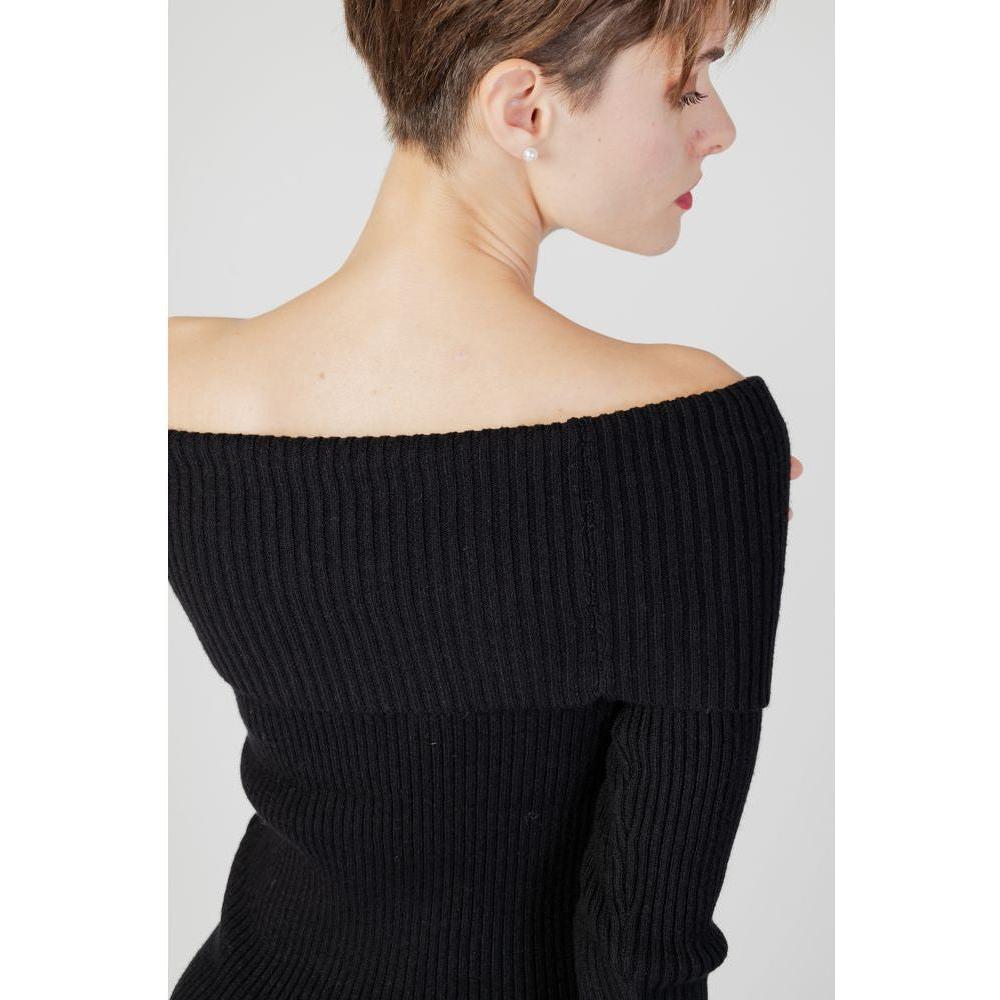 Only Black Viscose Sweater Only Black