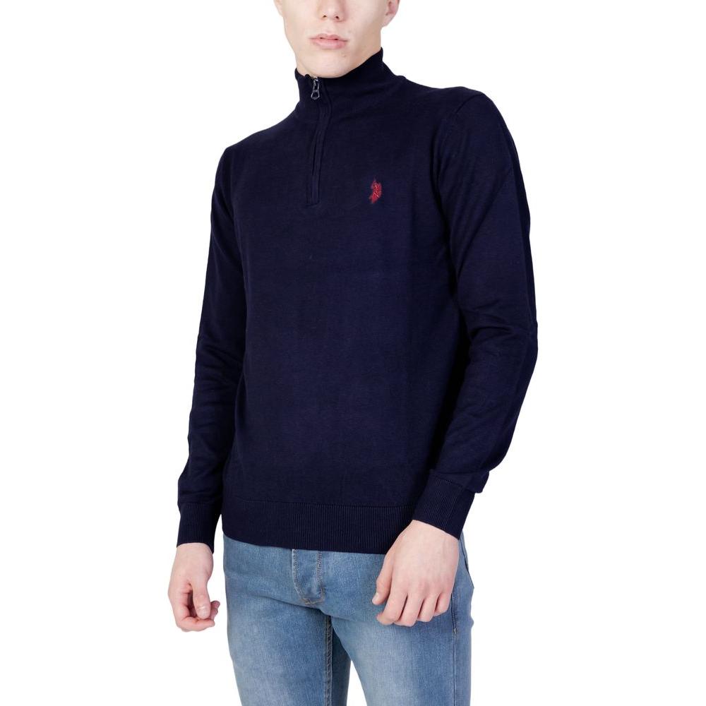 U.S. POLO ASSN. Blue Cotton Sweater U.S. POLO ASSN. Black