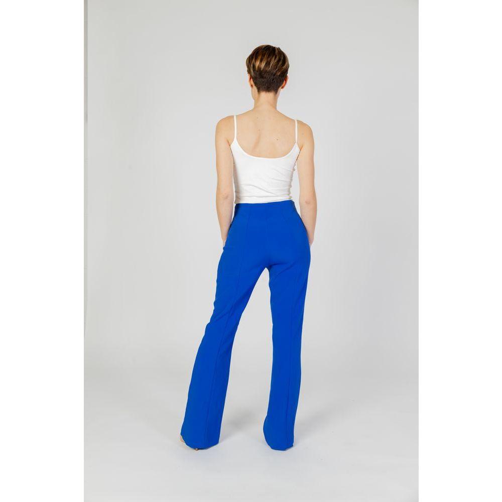 Only Blue Recycled Polyester Jeans & Pant Only Light Gray